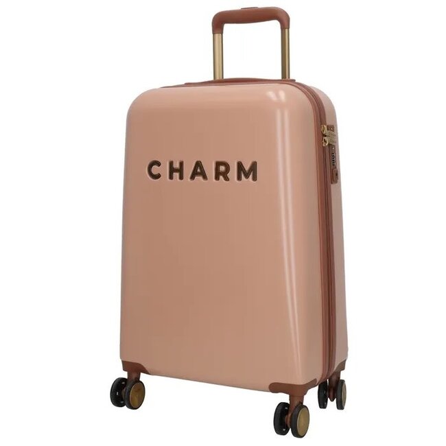 CHARM LONDON CHARM LONDON - CAPETOWN KOFFER - TROLLEY - OUDROZE