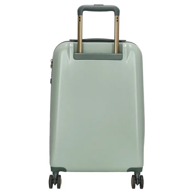CHARM LONDON CHARM LONDON - CAPETOWN KOFFER - TROLLEY - LICHTGROEN
