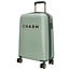 CHARM LONDON CHARM LONDON - CAPETOWN KOFFER - TROLLEY - LICHTGROEN