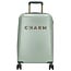 CHARM LONDON CHARM LONDON - CAPETOWN KOFFER - TROLLEY - LICHTGROEN