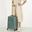 CHARM LONDON CHARM LONDON - CAPETOWN KOFFER - TROLLEY - DONKERGROEN