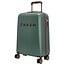 CHARM LONDON CHARM LONDON - CAPETOWN KOFFER - TROLLEY - DONKERGROEN