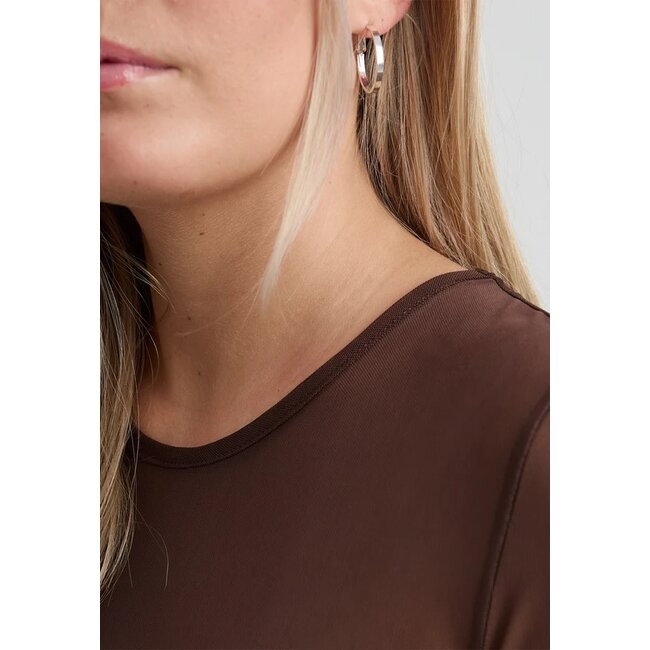 Minus MINUS - MSDAJANA LONG SLEEVE TOP - TIRAMISU