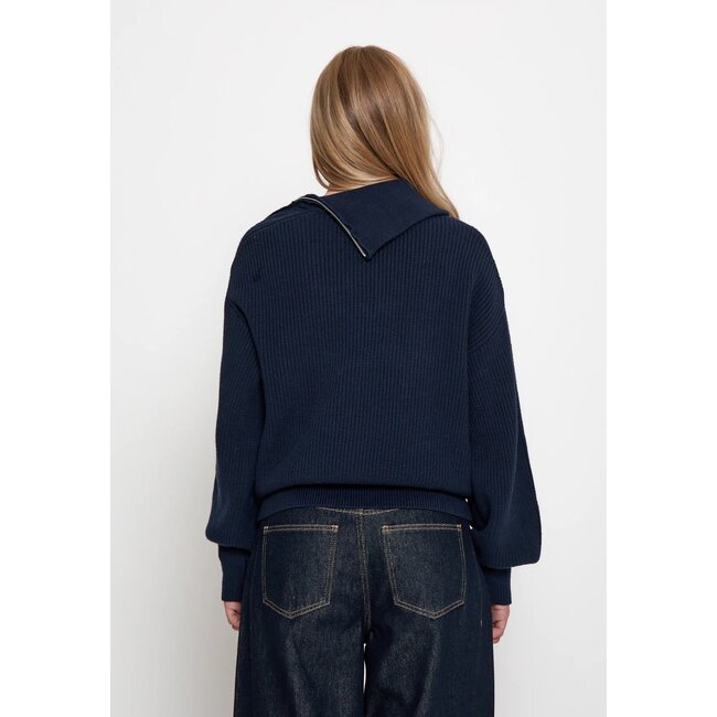 Minus MINUS - MSSIGRID KNIT PULLOVER - SKY CAPTAIN