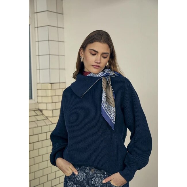 Minus MINUS - MSSIGRID KNIT PULLOVER - SKY CAPTAIN