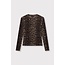 Alix The Label ALIX THE LABEL - LADIES KNITTED ANIMAL RIB TOP - ANIMAL