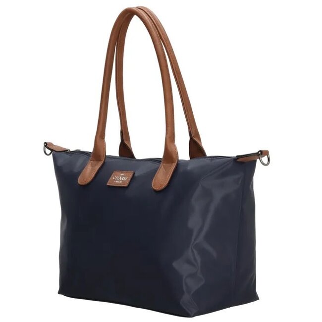 CHARM LONDON CHARM LONDON - BUCKINGHAM - SCHOOLTAS / SHOPPER - DONKERBLAUW