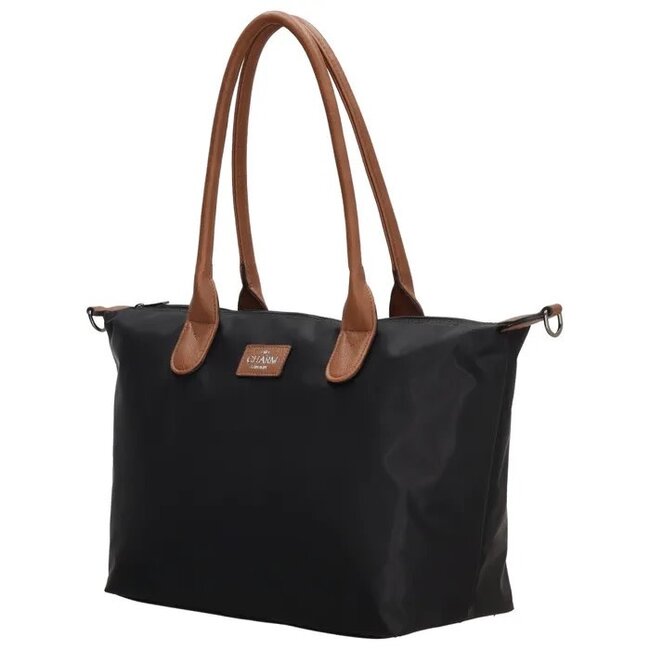 CHARM LONDON CHARM LONDON - BUCKINGHAM - SCHOOLTAS / SHOPPER - ZWART