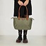 CHARM LONDON CHARM LONDON - BUCKINGHAM - SCHOOLTAS / SHOPPER - OLIJFGROEN