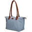 CHARM LONDON CHARM LONDON - BUCKINGHAM - SCHOOLTAS / SHOPPER - STAALBLAUW