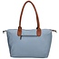 CHARM LONDON CHARM LONDON - BUCKINGHAM - SCHOOLTAS / SHOPPER - STAALBLAUW