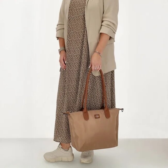 CHARM LONDON CHARM LONDON - BUCKINGHAM - SCHOOLTAS / SHOPPER - TAUPE