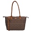CHARM LONDON CHARM LONDON - BUCKINGHAM - SCHOOLTAS / SHOPPER - DONKERBRUIN DOTS