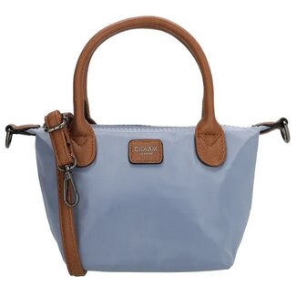 CHARM LONDON CHARM LONDON - BUCKINGHAM - MINI HANDTAS - IJSBLAUW