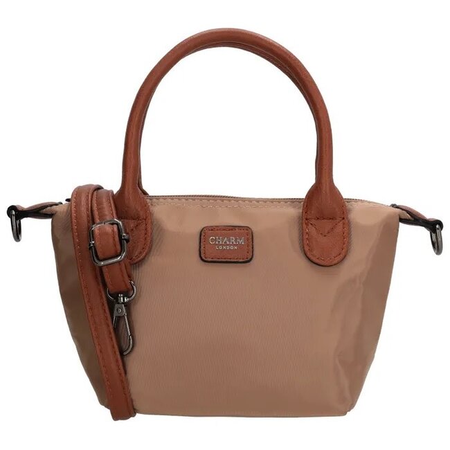 CHARM LONDON CHARM LONDON - BUCKINGHAM - MINI HANDTAS - TAUPE