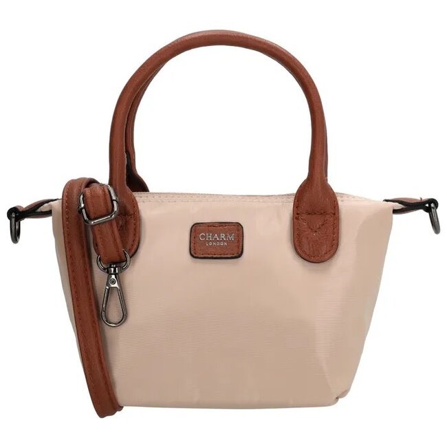 CHARM LONDON CHARM LONDON - BUCKINGHAM - MINI HANDTAS - ZAND
