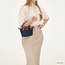CHARM LONDON CHARM LONDON - BUCKINGHAM - MINI HANDTAS - DONKERBLAUW