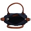 CHARM LONDON CHARM LONDON - BUCKINGHAM - MINI HANDTAS - DONKERBLAUW