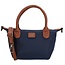 CHARM LONDON CHARM LONDON - BUCKINGHAM - MINI HANDTAS - DONKERBLAUW