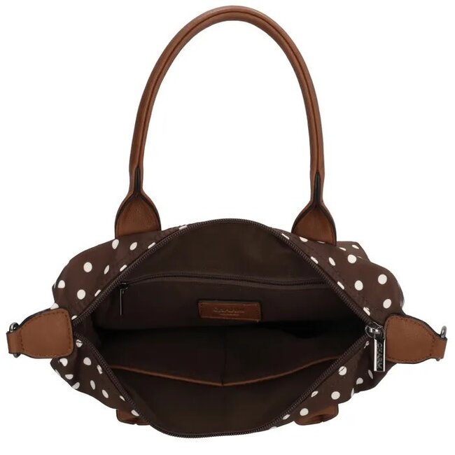 CHARM LONDON CHARM LONDON - BUCKINGHAM - HANDTAS - DONKERBRUIN DOTS