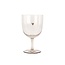 Zusss ZUSSS - WINE GLASS HEART - BROWN/GOLD
