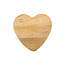 Zusss ZUSSS - SERVING TRAY WOOD HEART SHAPE - HAPPY HOME