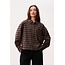 Catwalk Junkie CATWALK JUNKIE - CHECK BLOUSE - BROWN