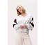 Catwalk Junkie CATWALK JUNKIE - SPORTY VNECK SWEATER - LIGHT GREY MELANGE