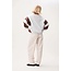 Catwalk Junkie CATWALK JUNKIE - SPORTY VNECK SWEATER - LIGHT GREY MELANGE