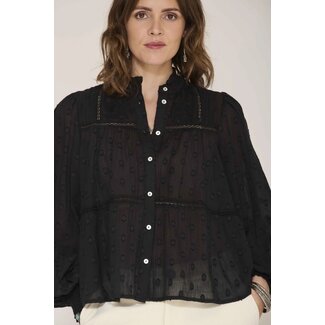 MKT MKT STUDIO - CANOLA - BLOUSE & CHEMISE - BLACK