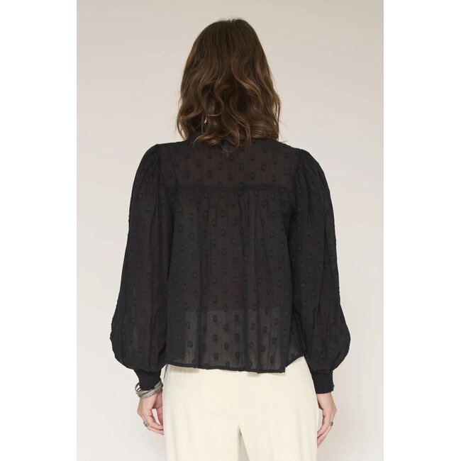 MKT MKT STUDIO - CANOLA - BLOUSE & CHEMISE - BLACK