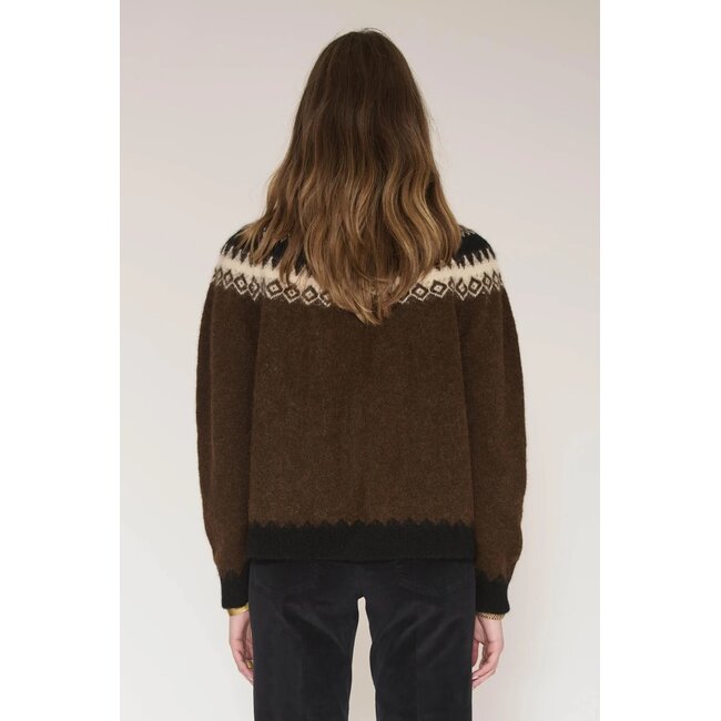 MKT MKT STUDIO - KMONA - SWEATER - BROWN