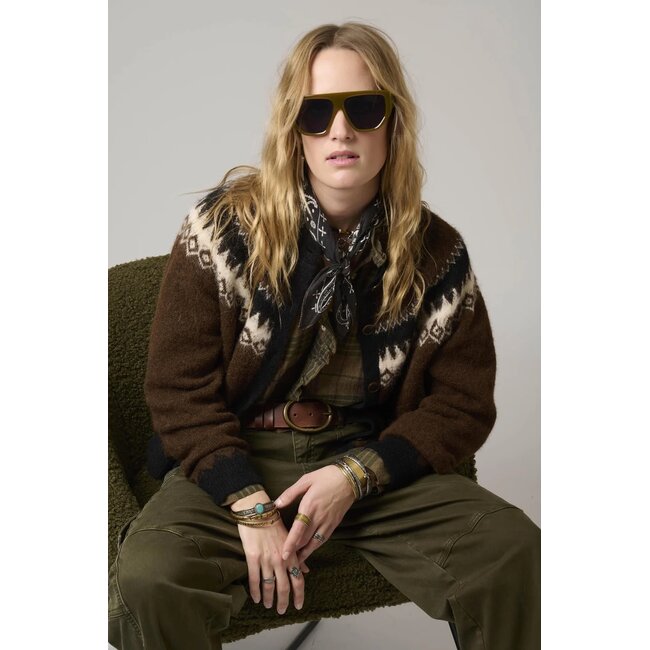 MKT MKT STUDIO - KMONA - SWEATER - BROWN