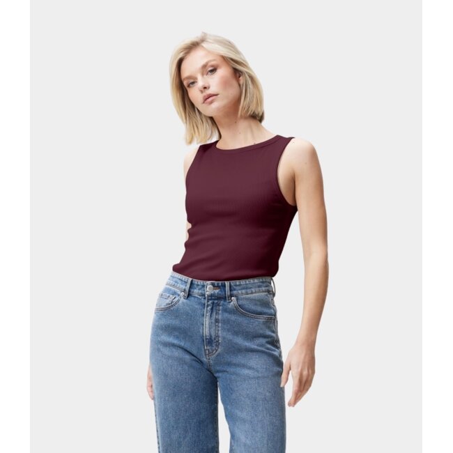 Catwalk Junkie CATWALK JUNKIE - CLASSIC RIB SINGLET - WINETASTING