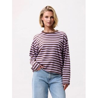 Catwalk Junkie CATWALK JUNKIE - STRIPED LONG SLEEVE - RHAPSODY