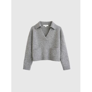 MAISON ANJE MAISON ANJE - KNIT BORIAN - LIGHT GREY