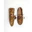 DWRS DWRS LABEL - LATTY - DEER HAIR ON - COGNAC/OFF WHITE