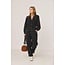 Indi&Cold INDI & COLD - BALLOON SLEEVE - HERRINGBONE SHIRT - BLACK