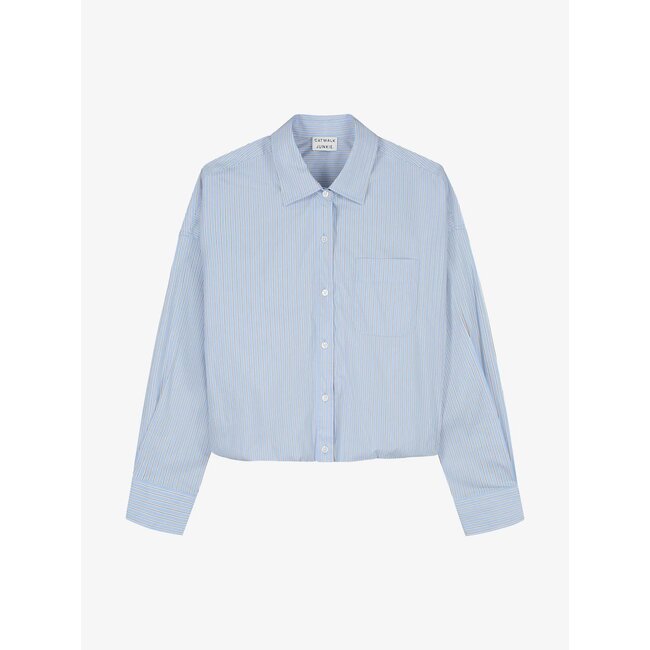Catwalk Junkie CATWALK JUNKIE - TUCK IN BLOUSE - BLUE