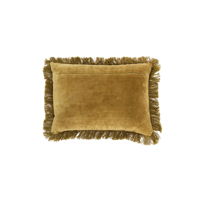 Zusss ZUSSS - KUSSEN VELVET GENIET - 35 X 25 - OKER