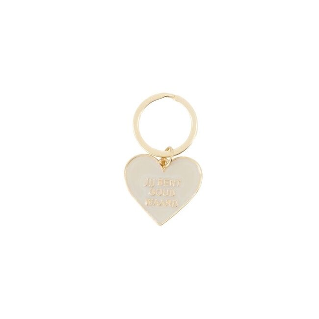 Zusss ZUSSS - SLEUTELHANGER IN DOOSJE - JIJ BENT GOUD WAARD - MULTICOLOR