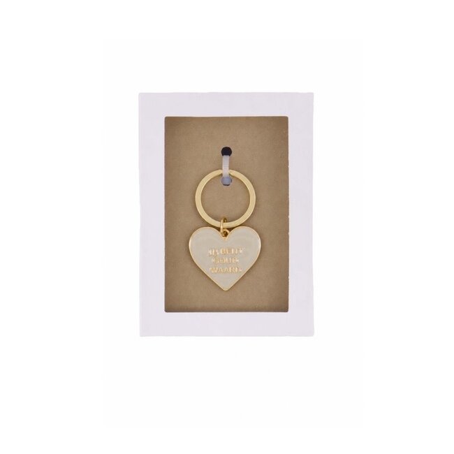 Zusss ZUSSS - SLEUTELHANGER IN DOOSJE - JIJ BENT GOUD WAARD - MULTICOLOR