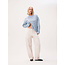 Catwalk Junkie CATWALK JUNKIE - BOLD BARREL FIT CORDUROY TROUSERS - MOONBEAM