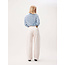 Catwalk Junkie CATWALK JUNKIE - BOLD BARREL FIT CORDUROY TROUSERS - MOONBEAM