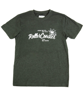 PMD Clothing T-SHIRT ROLLER COASTER (GRIJS/WIT)