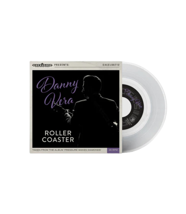 Danny Vera - Roller Coaster (7 inch) transparant vinyl