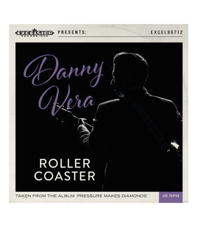 Danny Vera - Roller Coaster (7 inch) transparant vinyl