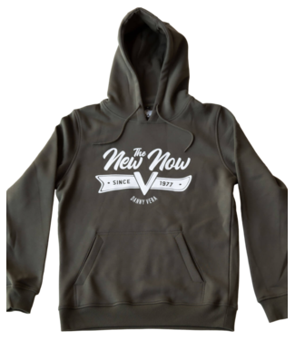 PMD Clothing Hoodie "The New Now" (Olijf/Wit)