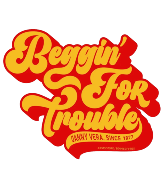 PMD Accessoires Sticker 'Beggin' For Trouble'
