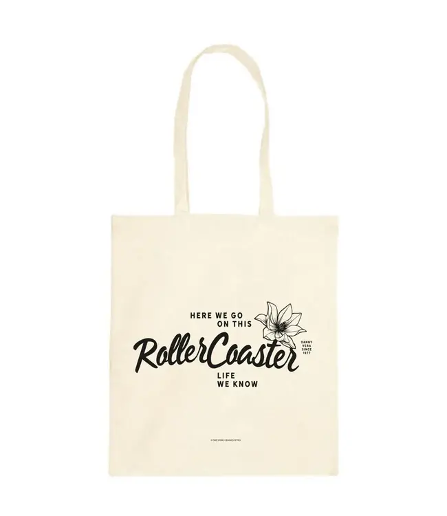 Danny Vera - Tote Bag Platentas 'Roller Coaster'